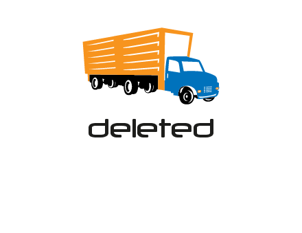 truck transportation logo