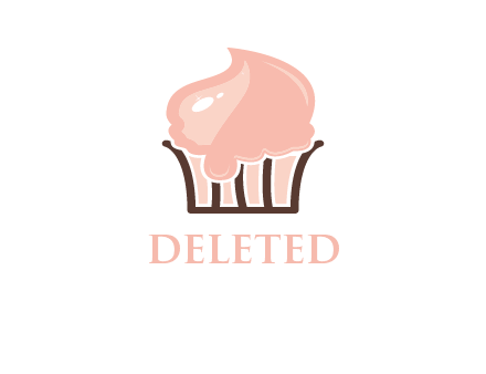 cupcake food logo