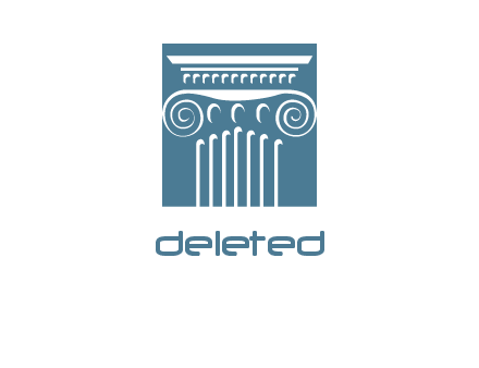 column or pillar logo