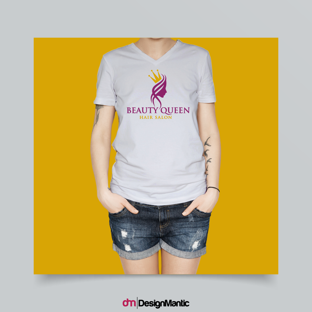 logo design on t-shirt